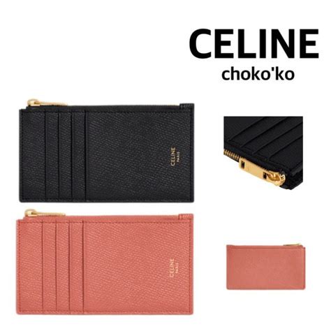 celine card holder zip